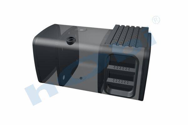 Yakıt Tankı, Çelik, Basamaklı, 590 Lt. Man H:700 W:700 L:1380 Siyah (RAL9005) - 4