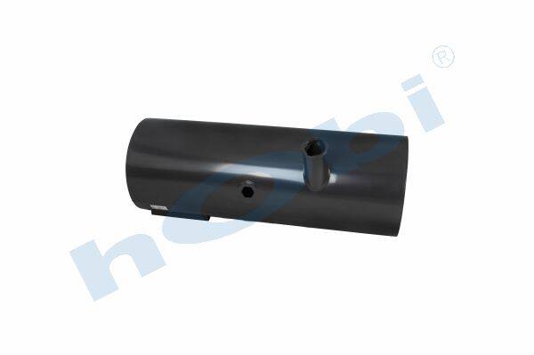 Yakıt Tankı, Çelik, KIT, 200 Lt. Mercedes Ø460 L:1250 Siyah (RAL9005) BoğEk:400 - 2